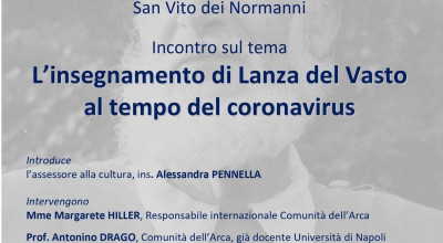 L’insegnamento di Lanza del Vasto al tempo del coronavirus