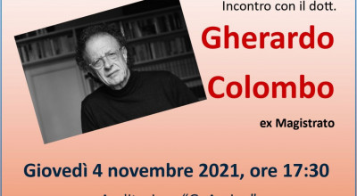 Incontro con il dott. Gherardo Colombo