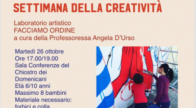 Laboratorio artistico - Facciamo ordine 