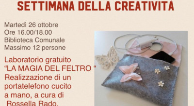 Laboratorio gratuito - La magia del feltro