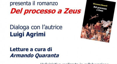Presentazione del romanzo “Del processo a Zeus” di Giovanna Nosarti