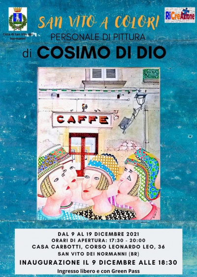 San Vito a colori - personale di pittura di Cosimo Di Dio