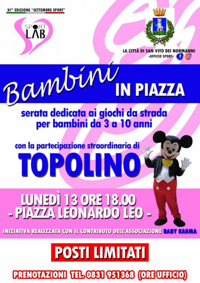 Bambini in piazza