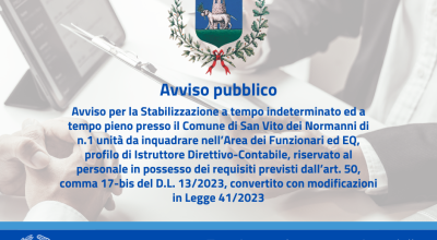 Avviso pubblico