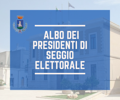 AGGIORNAMENTO DELL’ALBO DELLE PERSONE IDONEE ALL’UFFICIO DI PRESI...