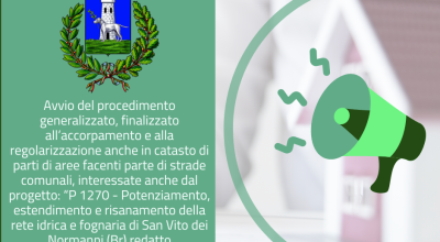 Avviso pubblico avvio del procedimento generalizzato