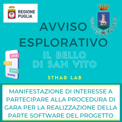 AVVISO ESPLORATIVO PER LA MANIFESTAZIONE DI INTERESSE