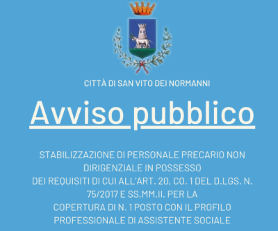 AVVISO PUBBLICO