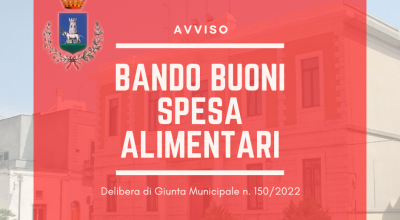 BANDO BUONI SPESA ALIMENTARI