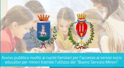 Avviso pubblico per l’accesso ai servizi socio educativi per minori tra...