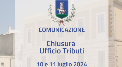 Chiusura Ufficio Tributi