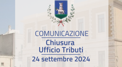 Chiusura Ufficio Tributi