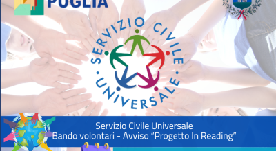 Servizio Civile Universale - Progetto In Reading -  Avviso per la convocazion...