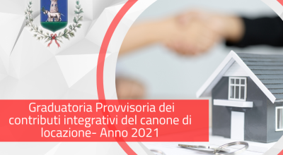 Graduatoria definitiva contributi integrativi del canone di locazione - Anno ...