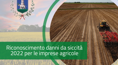 Riconoscimento danni da siccità 2022 per le imprese agricole