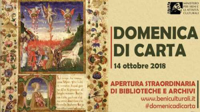 “DOMENICA DI CARTA”: LA BIBLIOTECA COMUNALE MOSTRA LE SUE CARTE P...