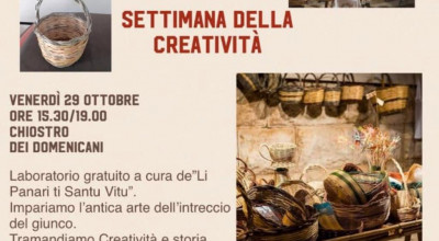Laboratorio gratuito - Impariamo l’antica arte dell’intreccio del...
