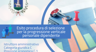 Esito procedura di selezione per la progressione verticale personale dipendente