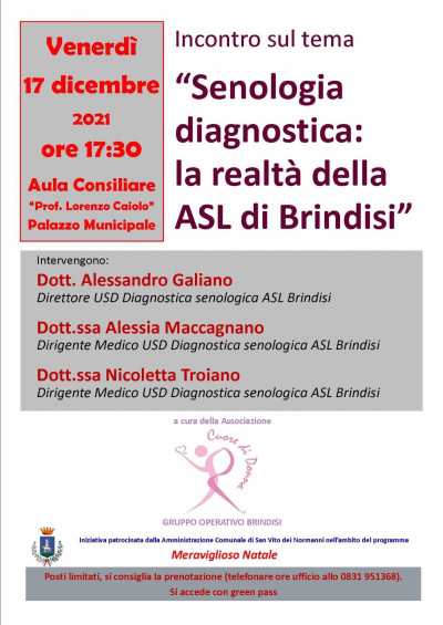 Senologia diagnostica: la realtà della ASL di Brindisi