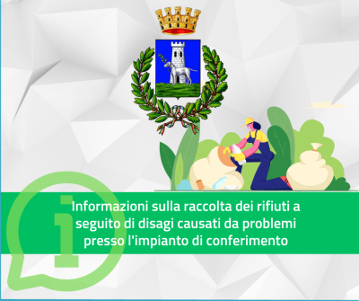 Info e comunicazioni raccolta rifiuti: disagi causati da problemi presso l'im...