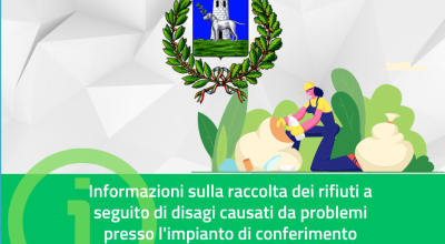 Info e comunicazioni raccolta rifiuti: disagi causati da problemi presso l'im...