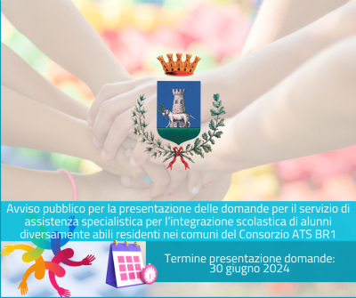 Avviso pubblico per la presentazione delle domande per il servizio di assiste...
