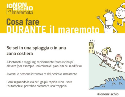 Messaggio di allerta Protezione Civile