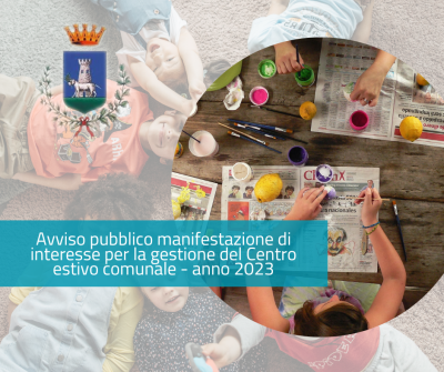 Avviso pubblico di manifestazione di interesse per l'appalto del servizio &qu...