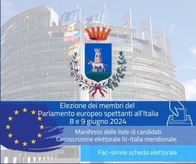 Elezione dei membri del Parlamento europeo 2024 - Manifesto delle liste dei c...