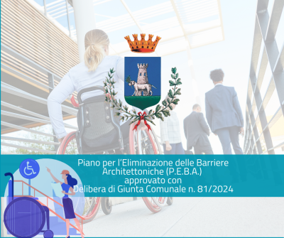 Avviso pubblico - Piano per l’Eliminazione delle Barriere Architettonic...