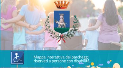 Mappa interattiva dei parcheggi riservati a persone con disabilità