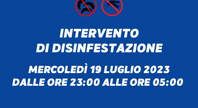 DISINFESTAZIONE