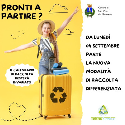 Informazioni nuove modalità di raccolta differenziata dal 4 settembre ...