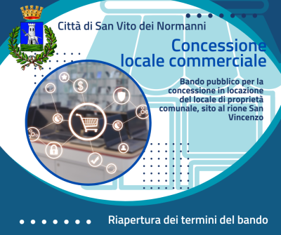 Riapertura dei termini del bando di concessione in locazione di un locale com...