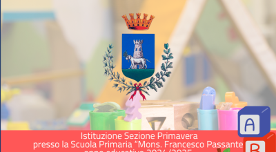 Istituzione Sezione Primavera presso Scuola primaria “Mons. Francesco P...