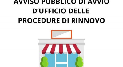 Avvio d'ufficio delle procedure di rinnovo delle concessioni di aree pubblich...