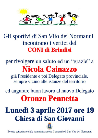 Incontro con i vertici proviciali del CONI
