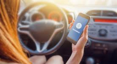 NO DISTRACTION IN DRIVING