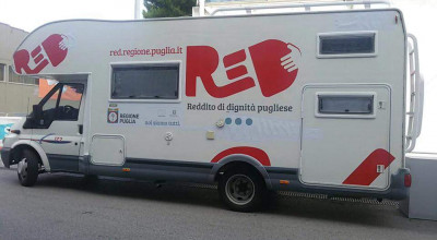 Reddito di dignità: Arriva a San Vito dei Normanni  il camper ReD 