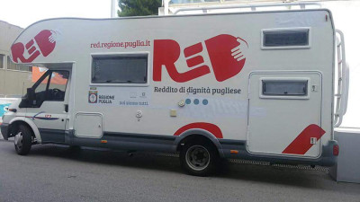 Reddito di dignità: Arriva a San Vito dei Normanni il camper ReD