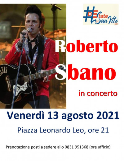 Concerto di Roberto Sbano